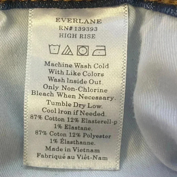 Everlane High Rise Skinny Jeans - Picture 5 of 6